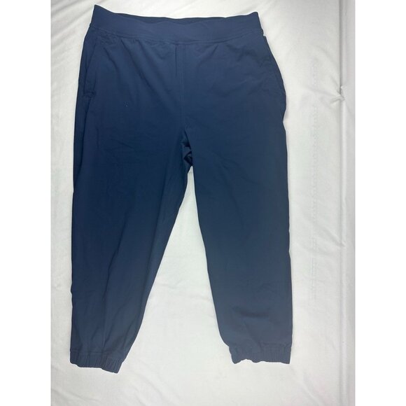 Lululemon Adapted State High-Rise Cropped Jogger Navy Size 12 - Picture 1 of 7